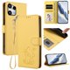 thumbnail image 2 of Funda Volteable con Diseño de Gato para Nothing Phone 3A Lite, Amarillo, 2 of 6