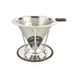 thumbnail image 2 of Verter Sobre El Goteador De Café Del Filtro Del Cono Del Filtro Del Café Del Acero Inoxidable Sin Papel Reutilizable Único De La Taza Con El Soporte De La Taza Antideslizante, 2 of 3