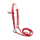 thumbnail image 1 of Cabezada De Caballo Con Rienda, Bocado De Anilla De Acero Inoxidable, Arnés Versátil, Correa Para Nuca, Talla M, Color Rojo, 1 of 5