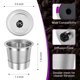 thumbnail image 2 of K-Cups Sanyedou reutilizables de acero inoxidable (paquete de 2), 2 of 7