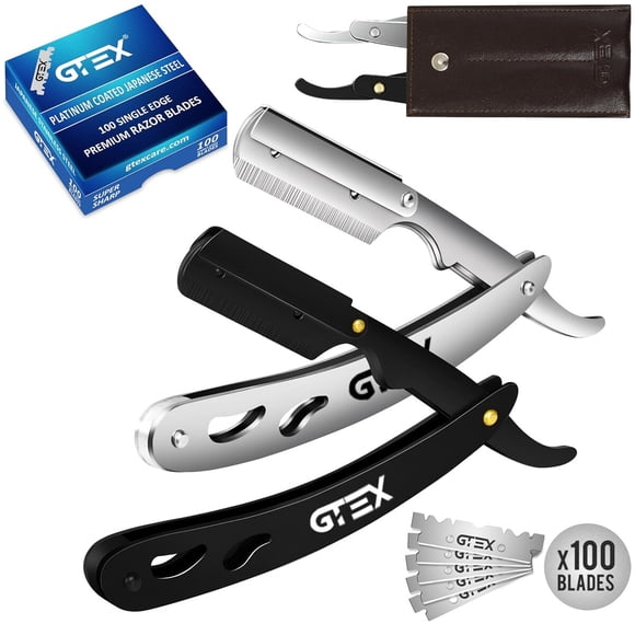 Navaja Barbero GTEX 100 Hojas Acero Japonés