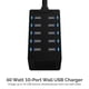 thumbnail image 3 of Cargador SABRENT, 60 W, 10 puertos USB, escritorio, detección automática inteligente, 3 of 9