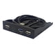 thumbnail image 1 of Panel Frontal De 3,2 Pulgadas Conveniente 4 Puertos Accesorios De Computadora Fáciles De Instalar, 1 of 5