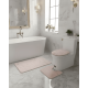thumbnail image 2 of Juego De Alfombras De Baño 3 Piezas Marmol Suave #1, 2 of 3
