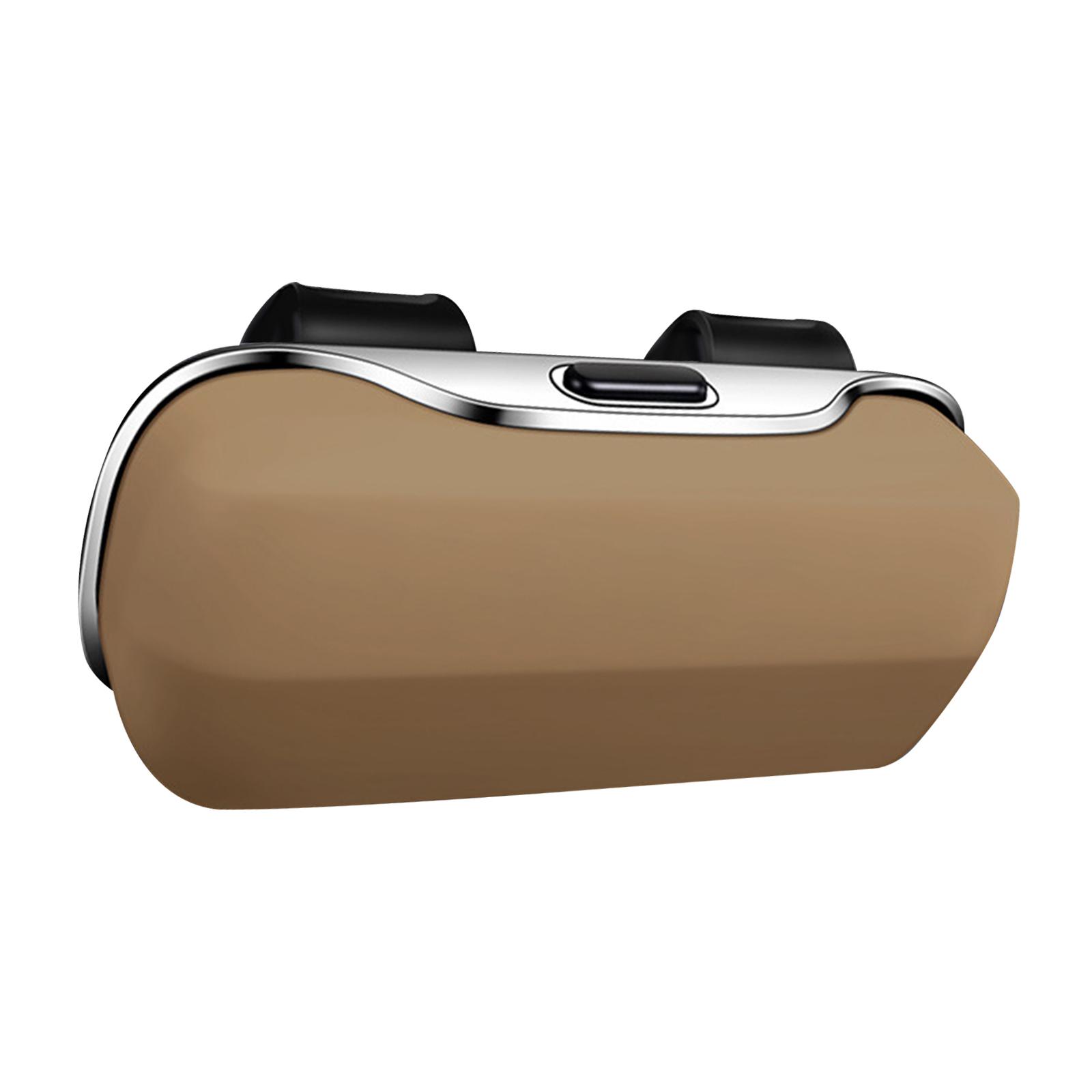 Ioensy - Estuche Resistente Para Gafas De Sol Y Visera De Coche, Color Beige