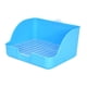 thumbnail image 5 of Caja De Arena Para Conejos, Inodoro Rectangular Para Mascotas Para Cobayas, Chinchillas, Hurones, Azul, 5 of 5