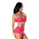 thumbnail image 3 of Sujetador de Encaje Get It Girl con Falda y Tanga, Rosa, 3 of 3