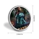 thumbnail image 2 of Britannia-Theme Round Button Badge: Premium Metal Construction, Ideal for High-End Events 2.8 cm, 2 of 6