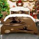 thumbnail image 1 of Set Flying Saucer Black Cat UFO Black Cat Printed Duvet Cover Set Bedding Set Duvet Cover And Pillowcases Soft And Comfortable Very Suitable for Home Bedroom Gu, 1 of 1