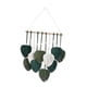 thumbnail image 5 of Tapiz Colgante De Pared De Macramé Con Hojas, Elegante, Para Telón De Fondo, Apartamento, Sala De Estar, Verde, 5 of 5