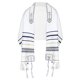 thumbnail image 5 of Mantón de oración Halleluyah Messianic Tallit 72 x 22 cm con bolsa acrílica, 5 of 7
