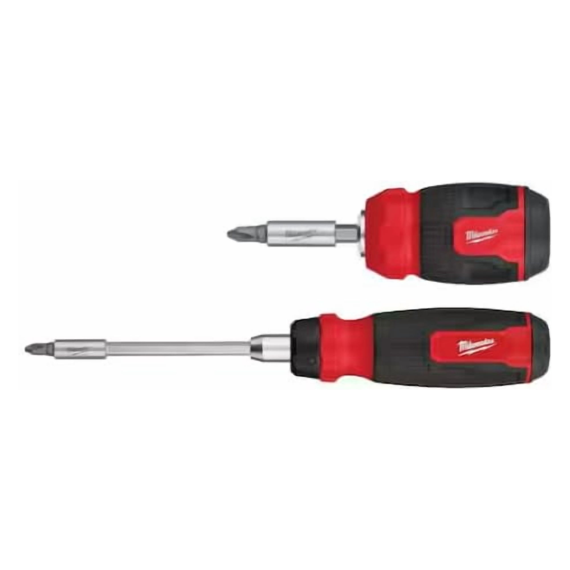 Destornillador Milwaukee 2 Piezas 14 En 1 Con Carraca Y Puntas Intercambiables