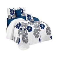 Genérico - Set Sabana Con Cubrecama King S133