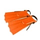 thumbnail image 2 of Aletas Ajustables Para Adultos, Herramientas De Aprendizaje Para Natación Y Buceo, Talla M, Color Naranja, 2 of 4