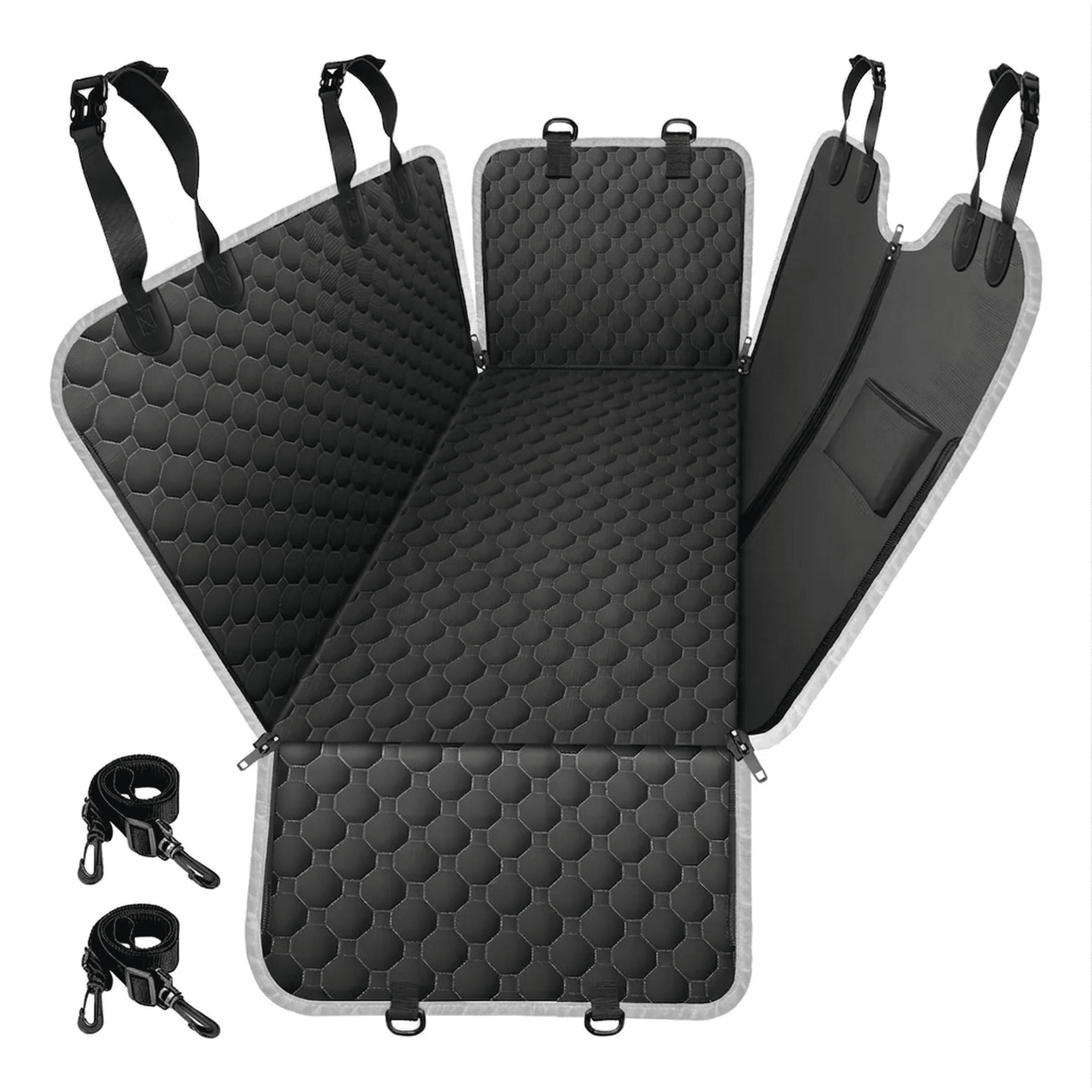 Cubre Asiento Para Perro Belug Mancro 6009 Accesorios Para Autos Fundas Impermeable Color Negro