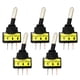 thumbnail image 3 of 5 unids 12 v 20a led luz spst con./desc. 3pins interruptor basculante verde, 3 of 5