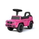 thumbnail image 1 of Push Car Mercedes G Wagon Pink De 1 A 3 Años, 1 of 9