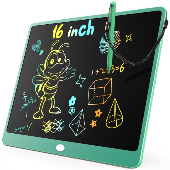 Tablet de escritura LCD KOKODI 41 cm verde borrable