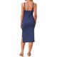 thumbnail image 3 of INSPIRE CHIC Camisones de Mujer Escote en V con Encaje Tirantes Chemise Vestido de Noche Sin Mangas con Abertura Lateral Midi Lencería Camiseta de Noche L Azul Marino, 3 of 6