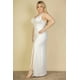 thumbnail image 5 of Vestido Largo con Escote Pronunciado y Abertura en el Muslo, Talla Grande, 5 of 5