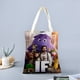 thumbnail image 2 of John Krasinski's IF MOVIE Bolso de tela con estampado de lienzo para mujer, bolsa de compras reutilizable y estética, con cremallera interior, regalo para mujer,38*45cm., 2 of 6