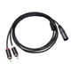 thumbnail image 5 of Cable XLR A Estéreo HiFi Dual Para Mezcladores De Teléfonos Componentes De Cine En Casa 2m, 5 of 5