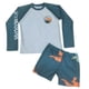 thumbnail image 1 of Conjunto De Baño Niños Short Polera Gorro Manga Larga Dino 0060, 1 of 3
