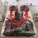 thumbnail image 3 of The Mandalorian 3-Piece Bedding Set For Kids Boys Girls Adult Cartoon Warm Cute Fashion Holiday Present Gift Bed Sheets, 3 of 5