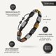 thumbnail image 3 of Pulsera RTZN Ojo de Tigre/Obsidiana/Hematita 17-22 cm, 3 of 8