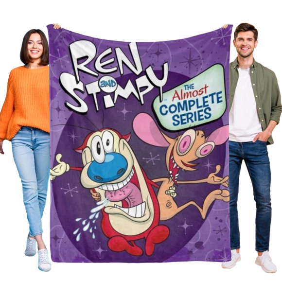 Manta Ren Y Stimpy Desmarcar 150x130cm