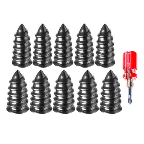 Magideal - 10 Piezas De Clavos De Goma Para Reparación De Neumáticos, Herramienta Rápida De Reparación De Neumáticos, Clavos De Reparación De Neumáticos Al Vacío