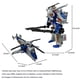 thumbnail image 5 of Figura de acción transformable 2 en 1 zyubou robot helicóptero de 18 cm, 5 of 7