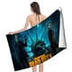 thumbnail image 4 of The Walking Dead Toalla de playa de secado rápido con diseño temático, regalo para mujeres y niñas, ideal para cumpleaños, fans, amantes de la música, uso en la playa o al aire libre, 78 × 180 cm, 4 of 6