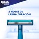 thumbnail image 4 of Máquina afeitar Prestobarba Ultragrip2 con Cabeza Fija, 3 Un, 4 of 6