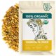 thumbnail image 1 of Té de Flor de Milenrama Orgánico (113 g) - Hierba de Milenrama Secada a Granel - Té Herbal para Apoyar la Función Inmunológica Saludable y la Relajación, 1 of 5