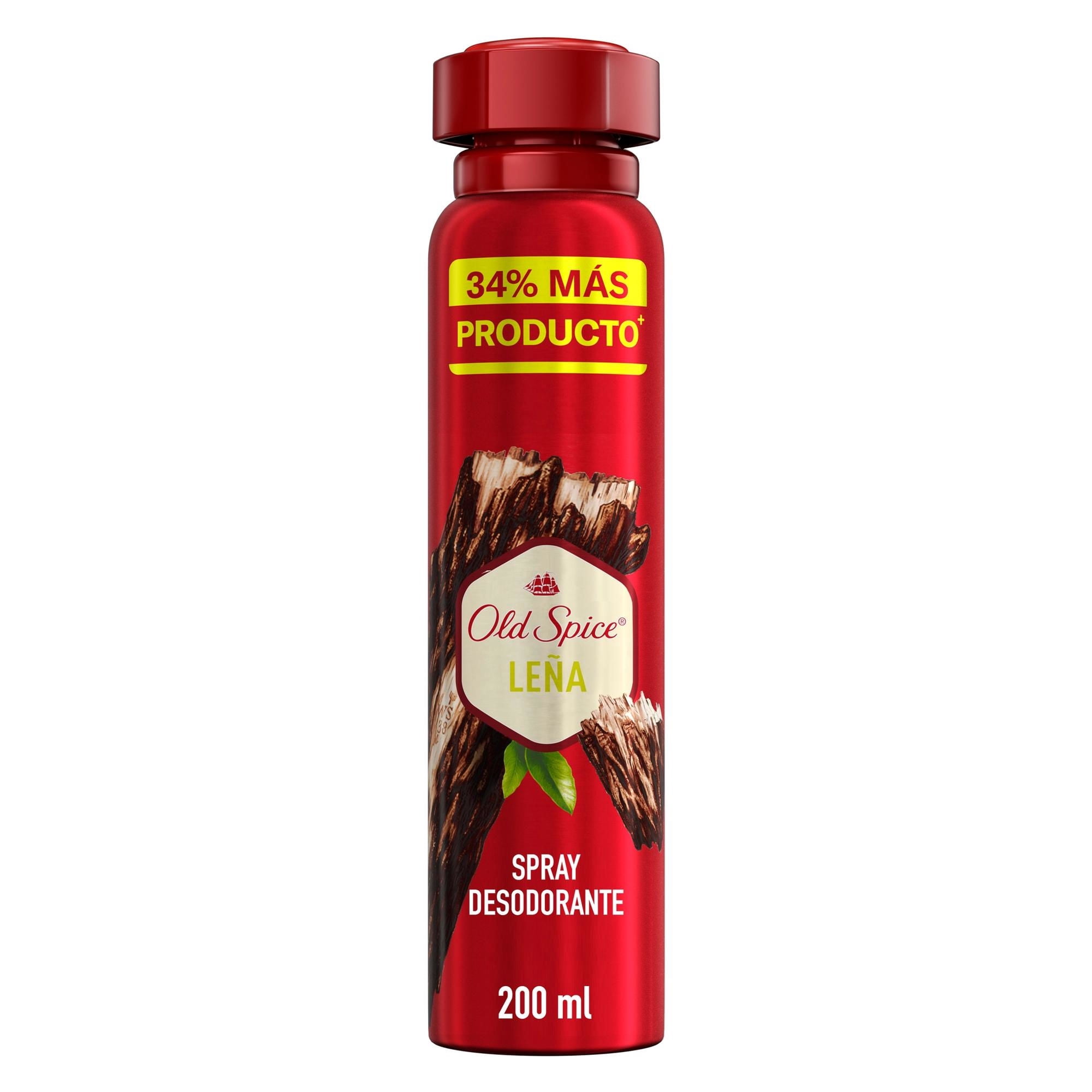 Desodorante Spray Old Spice Para Hombre Leña Hombre
