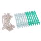 thumbnail image 4 of 12x Abrazaderas para rizadores de cabello Hairdreser Perm Rods Herramienta de peinado para el cabello Herramienta de bricolaje 7 x 0.8cm, 4 of 5