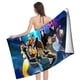 thumbnail image 4 of La Leyenda de Korra Toalla de playa de secado rápido con diseño temático, regalo para mujeres y niñas, ideal para cumpleaños, fans, amantes de la música, uso en la playa o al aire libre, 78 × 150 cm, 4 of 6