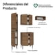 thumbnail image 3 of Kit Muebles de Cocina Madesa Emilly 156 cm 03 Marrón, 3 of 6