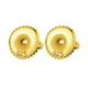 thumbnail image 2 of Pendientes Con Parte Trasera Para Adultos Y Mujeres, Para Uso Diario, Fiesta, Halloween, Dorado, 2 of 3