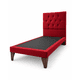 thumbnail image 4 of Cama Plaza y Media Rojo Italiano Capitoné  + Colchon Mery Desing, 4 of 9