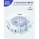 thumbnail image 2 of Cámara de seguridad con bombilla Hugolog 2K, 3 MP, 5G, WiFi con Alexa, 2 of 9