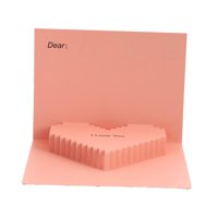 Magideal - Tarjetas Emergentes Del Día De San Valentín, Tarjeta De Amor, Tarjeta De Felicitación, Tarjeta De Aniversario, Tarjetas De Felicitación 3D Para El Día