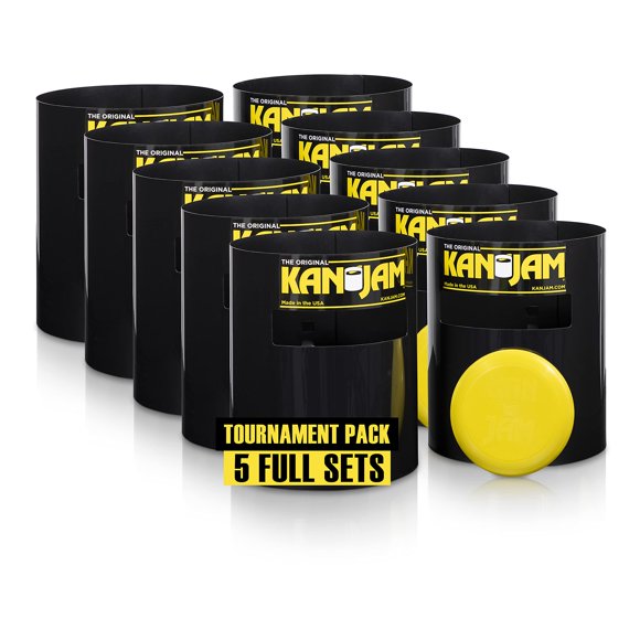 Kan Jam Disc Toss - Pack de 5 juegos de frisbees para adultos
