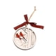 thumbnail image 1 of Lindo Colgante De Madera De Navidad Decoración De Navidad DIY Oranement Regalo De Navidad 2 Pájaros, 1 of 3