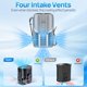thumbnail image 5 of Ventilador portátil de cintura y cuello DeeKom 2025 14000 RPM 40 H recargable, 5 of 9
