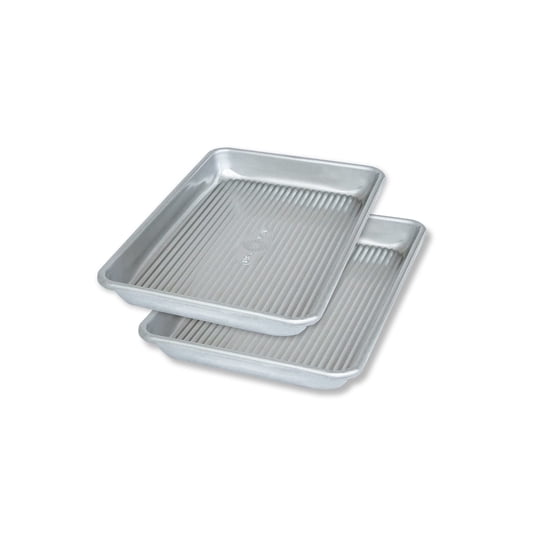 Bandeja Para Hornear Usa Pan 23 × 15 cm, Juego De 2, Antiadherente