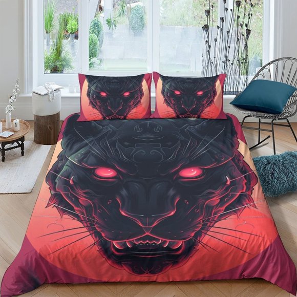 Black Panther Avatar Bedding Set Duvet Cover Set3-Piece Bedding Set
