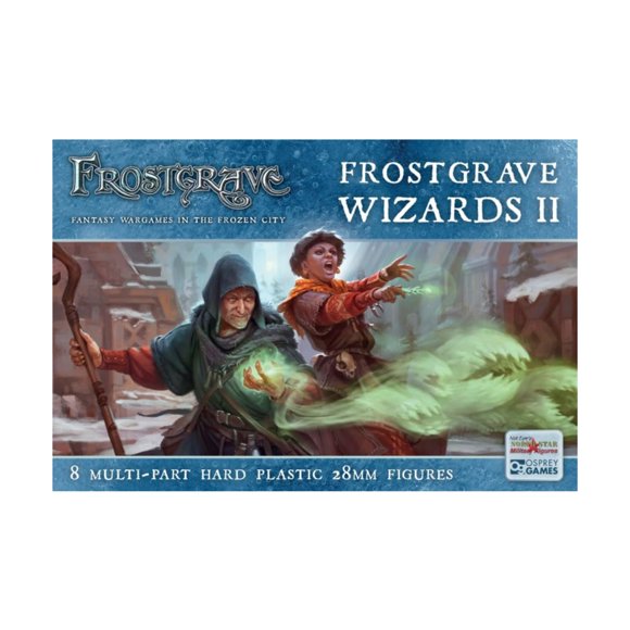 Figuras de acción Frostgrave Magos II - Hechiceras (Pack de 8)