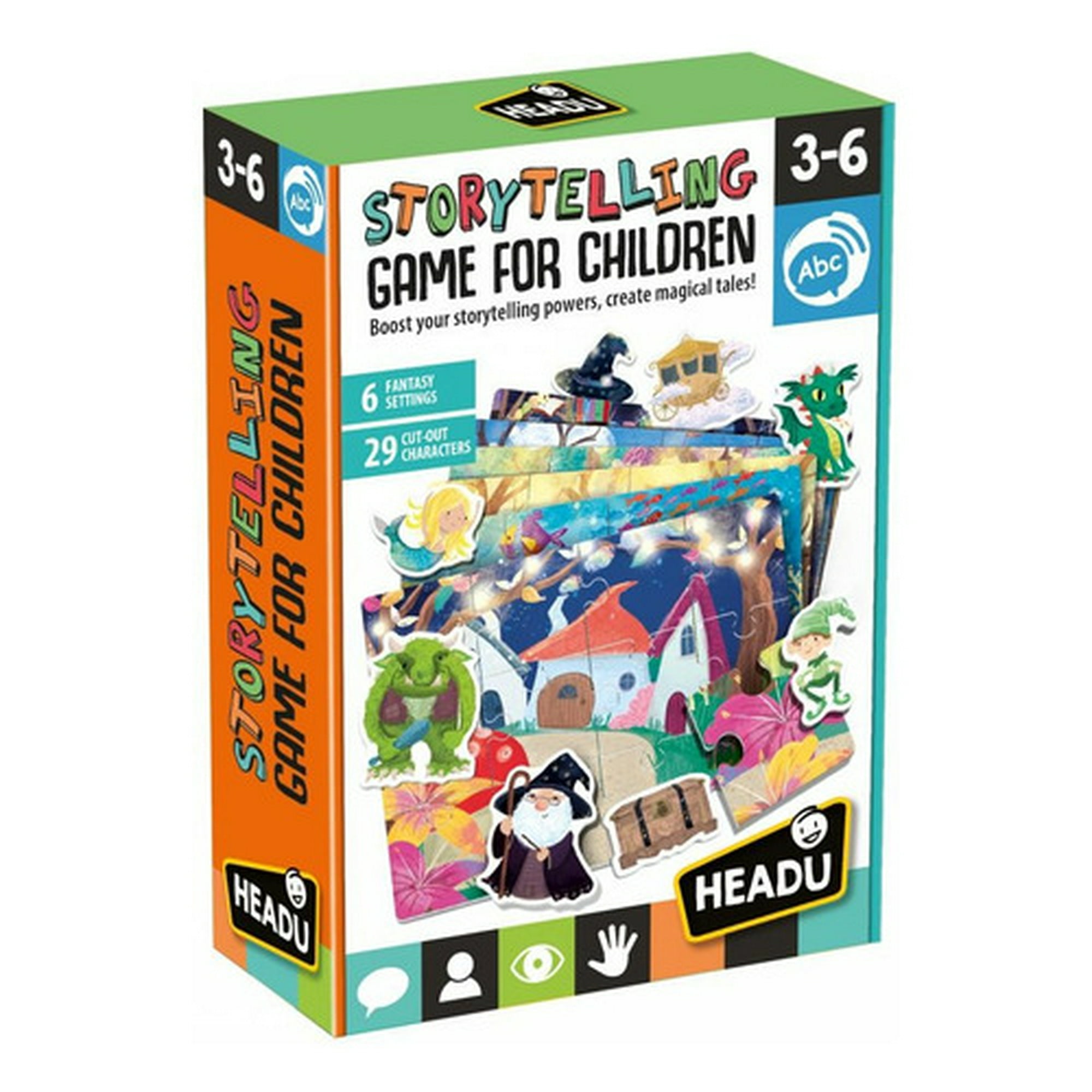 Puzzle Story Telling Juego En Inglés Headu